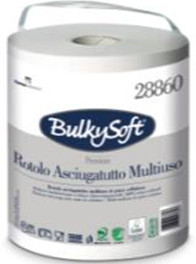 BulkySoft Maxi Premium papirnati ručnik u roli, 2sl., 500 listova, 100m, celuloza, bijela