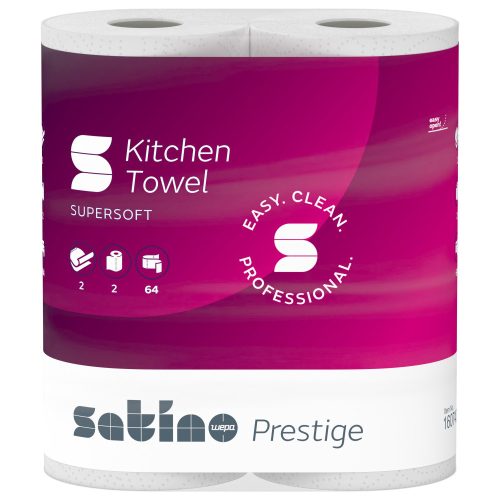 Papirnati ručnik za ruke Satino Wepa Prestige 2 sloja bijeli 2/1