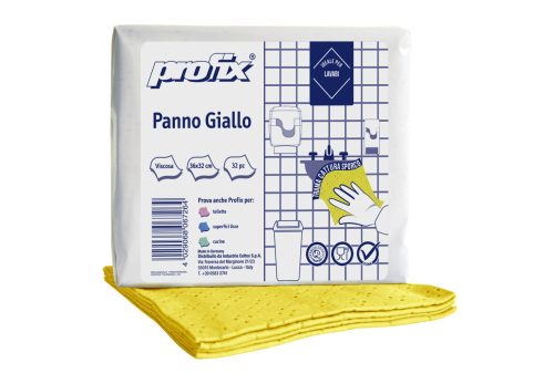 Univerzalna viskozna krpa PROFIX 4C, žuta, 32x36 cm 32 kom/pak.