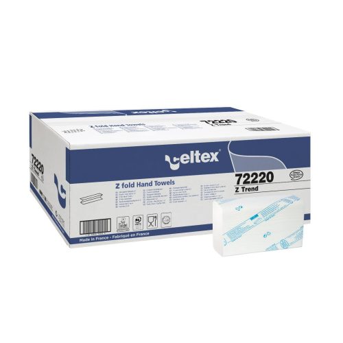 Celtex Trend Z preklopljeni ručnik, celuloza, 2 sloja, 25/1