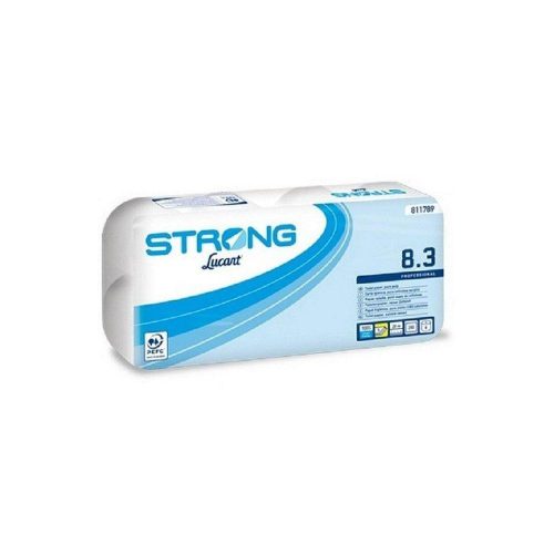 Toaletni papir Lucart Strong 8.3 kućni, 3 sloja, 250 listova, 8/1