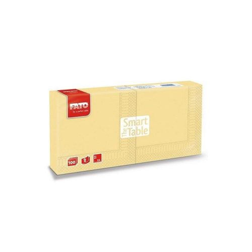 Salveta Fato 24x24cm boja šampanjca 2 sloja 100/1