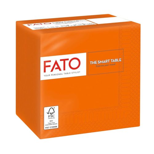 Salveta Fato 24x24cm narančasta 2 sloja 100/1