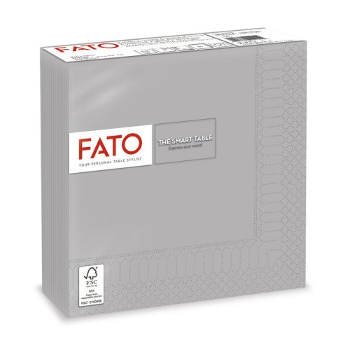 Salveta Fato 33x33cm srebrna 2 sloja 50/1