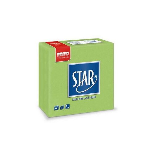 Salveta Fato Star 2 sloja 38x38cm zelena jabuka 40/1