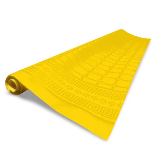 Stolnjak Fato u roli 1,2x7m damast žuti