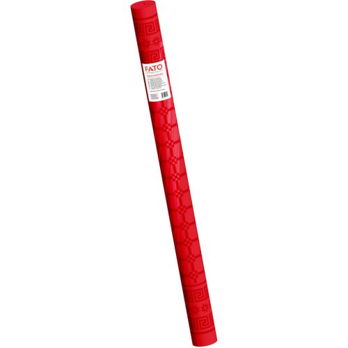 Stolnjak Fato rolna 1,2x7m damast crvena