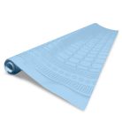 Stolnjak Fato u roli 1,2x7m damask svijetlo plavi