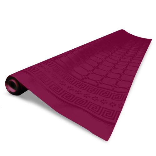 Stolnjak Fato rolna 1,2x7m damast bordo