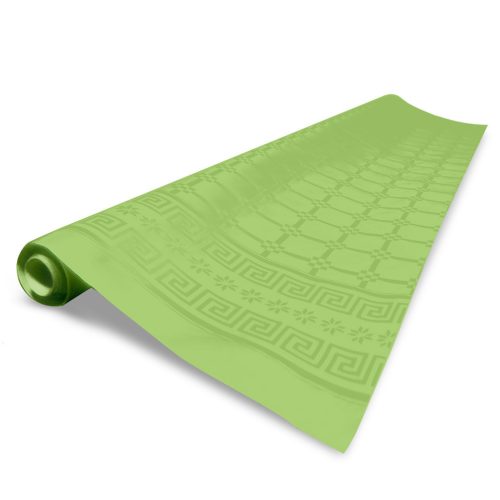 Stolnjak Fato u roli 12x7m damast verde mela jabuka zelena