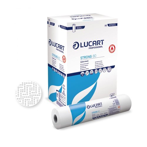 Medicinski papir Lucart Strong 80 Joint 2 sloja, 59 cm, 80 m, 6/1