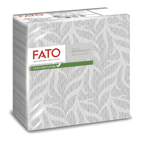 Salveta Fato Airlaid Reef siva 40x40cm 50/1