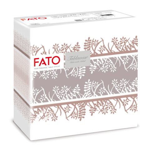 Salveta Fato Airlaid Garden cappuccino 40x40cm 50/1