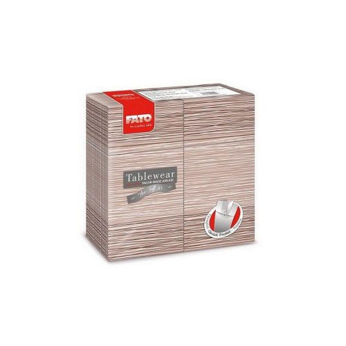 Salveta Fato Airlaid s džepićem Quick Pocket 40x40cm Millerighe cappuccino 40/1