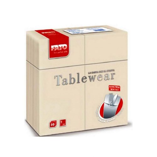 Salveta Fato Airlaid s džepićem Quick Pocket 40x40cm Ivory 50/1