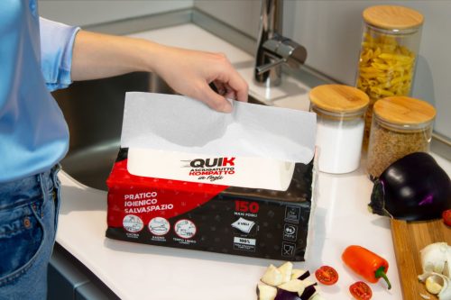 Preklopljeni papirnati ručnik Infibra Quik 150/1, 2 sloja