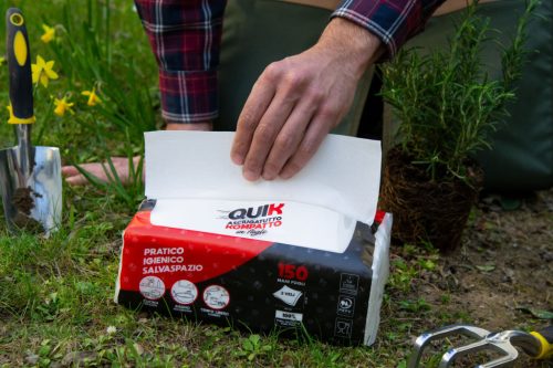 Preklopljeni papirnati ručnik Infibra Quik 150/1, 2 sloja