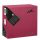 Salveta Infibra 38x38cm Bordo 2 sloja 40/1