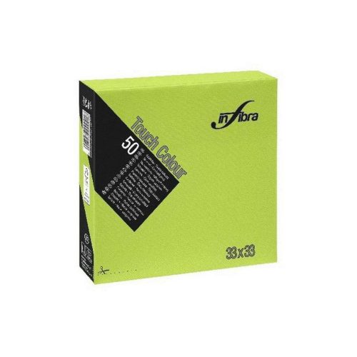 Salveta Infibra 33x33cm zelena jabuka 2 sloja 50/1 