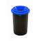   Plafor ECO okrugla, cilindrična kanta za smeće 50L crno/plava