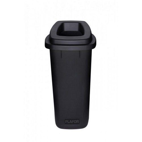 Plafor Sort selektivni sakupljač otpada, kanta za smeće 90L crna/crna