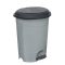   Kanta za otpatke, plastična, ECO antracit, s izmjenjivom košarom, 22L
