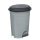 Kanta za otpatke, plastična, ECO antracit, s košarom na izvlačenje, 50L