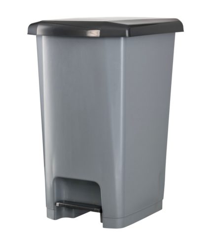 Kanta za smeće s pedalom SLIM, plastična, ECO antracit, 25L