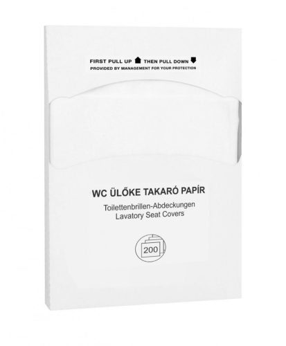 Higijenski prekrivač WC školjke papir, 200/1