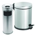 Kanta za smeće i pepeljara, inox
